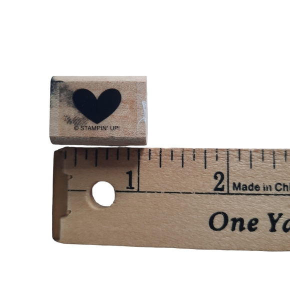 Stampin 'Up Retired 5 Piece Wood Mounted Stamps - Picture 5 of 8